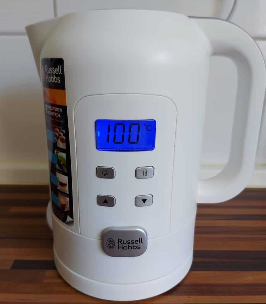 Startanzeige mit 100Grad